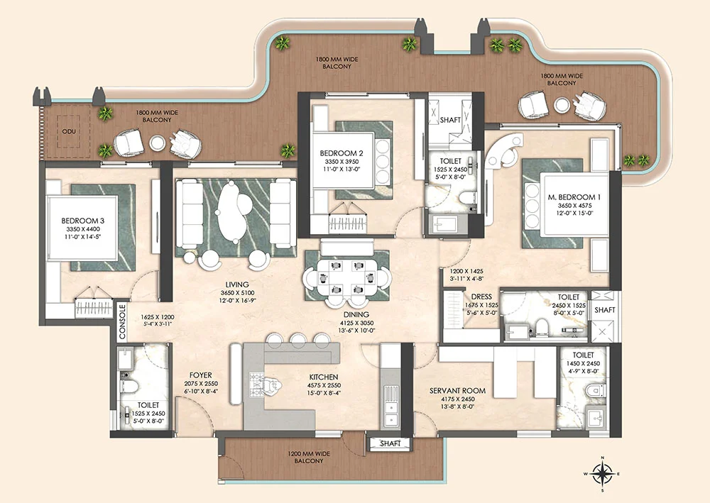 The Oryza Floor Plan — Floor Plan 8